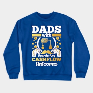 Dads with beards Crewneck Sweatshirt